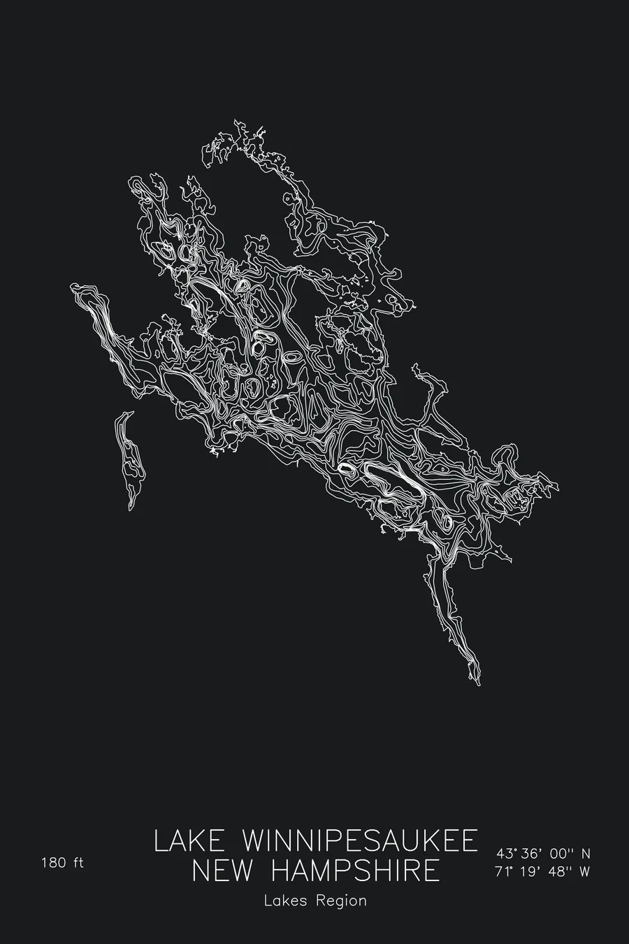 Lake Winnipesaukee, Black colorway