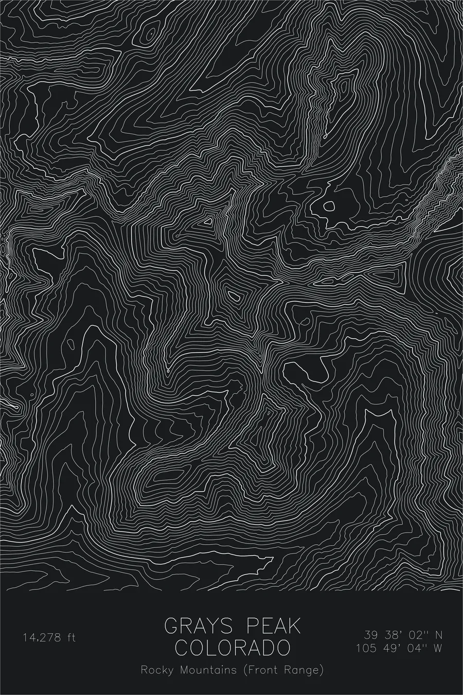 Grays Peak, Black colorway