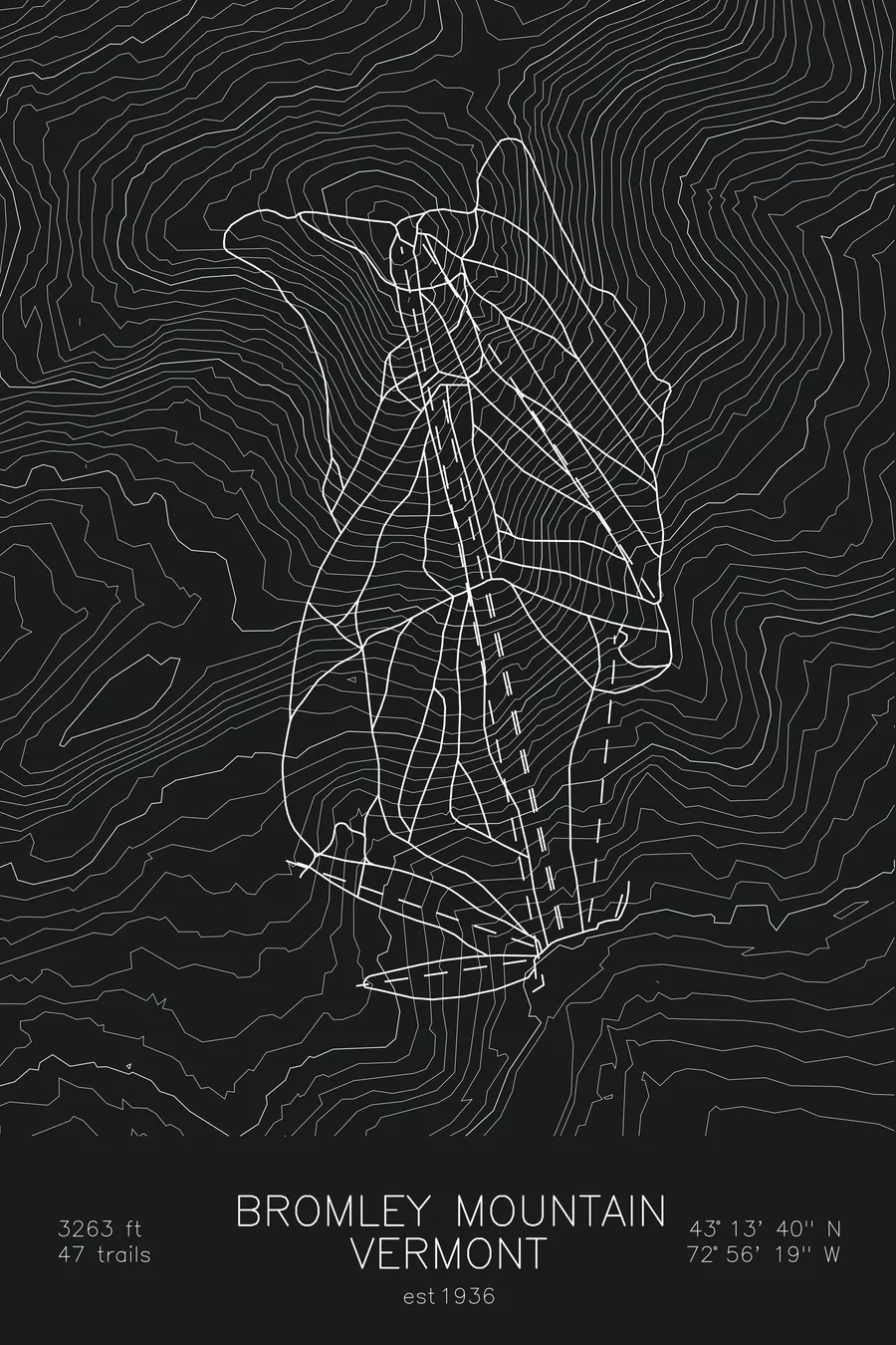 Bromley Mountain, Black colorway