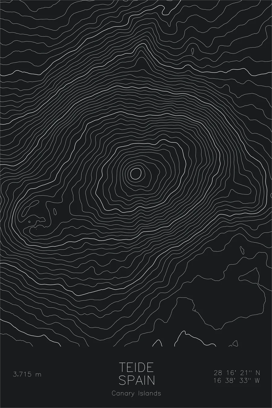 Teide, Black colorway