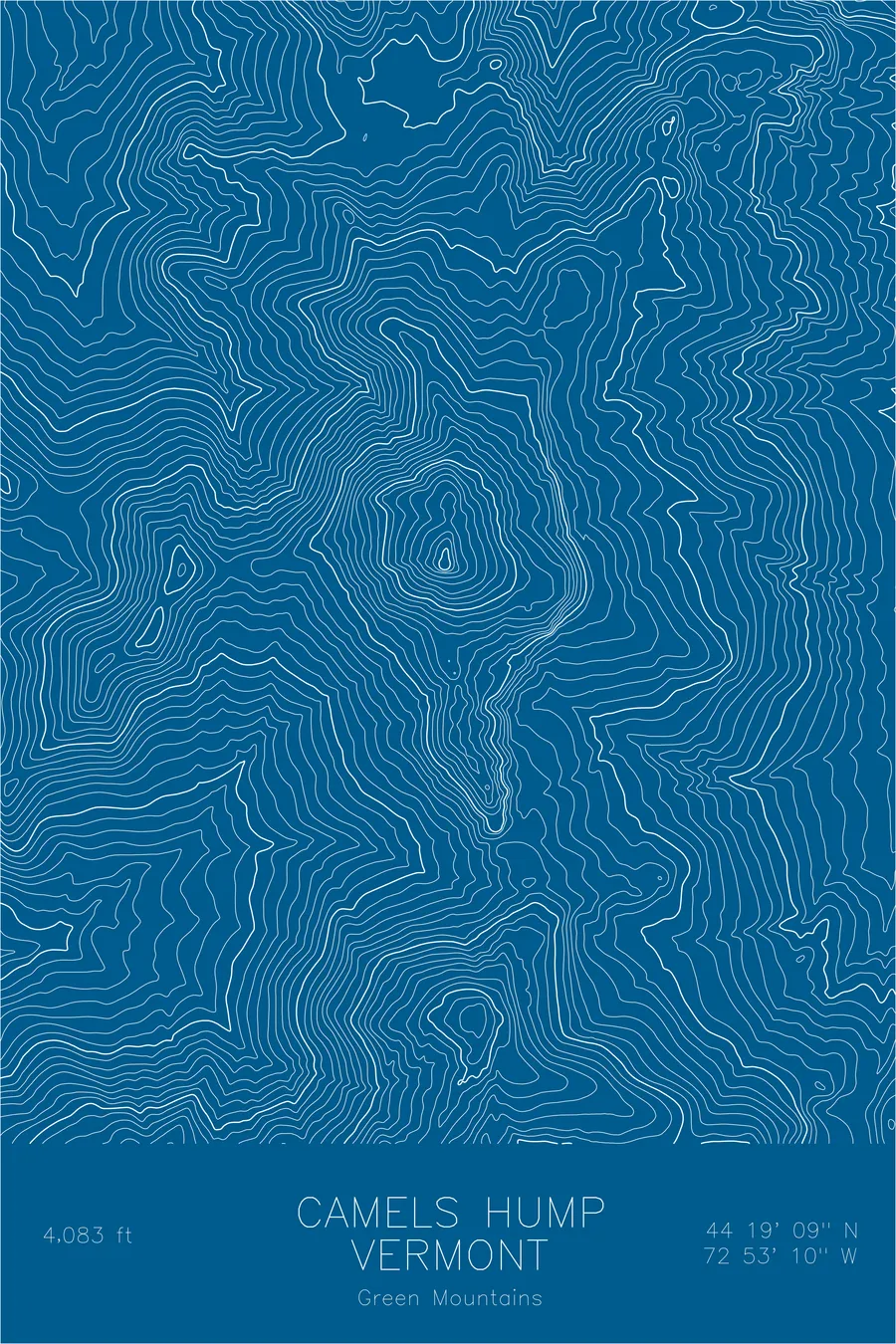 Camel's Hump, Blue colorway