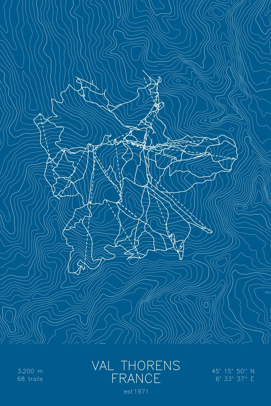 Val Thorens, Blue colorway