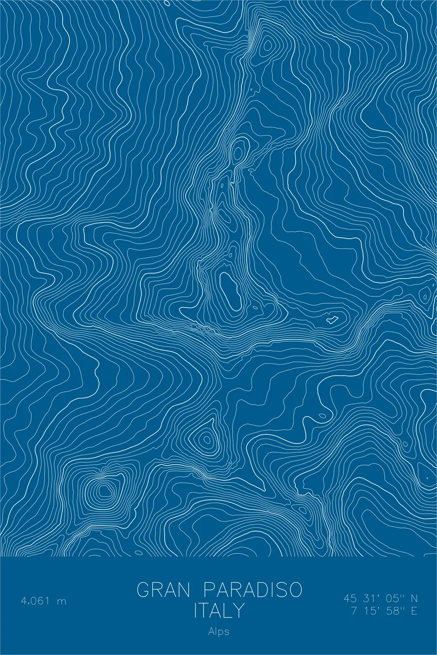Gran Paradiso, Blue colorway