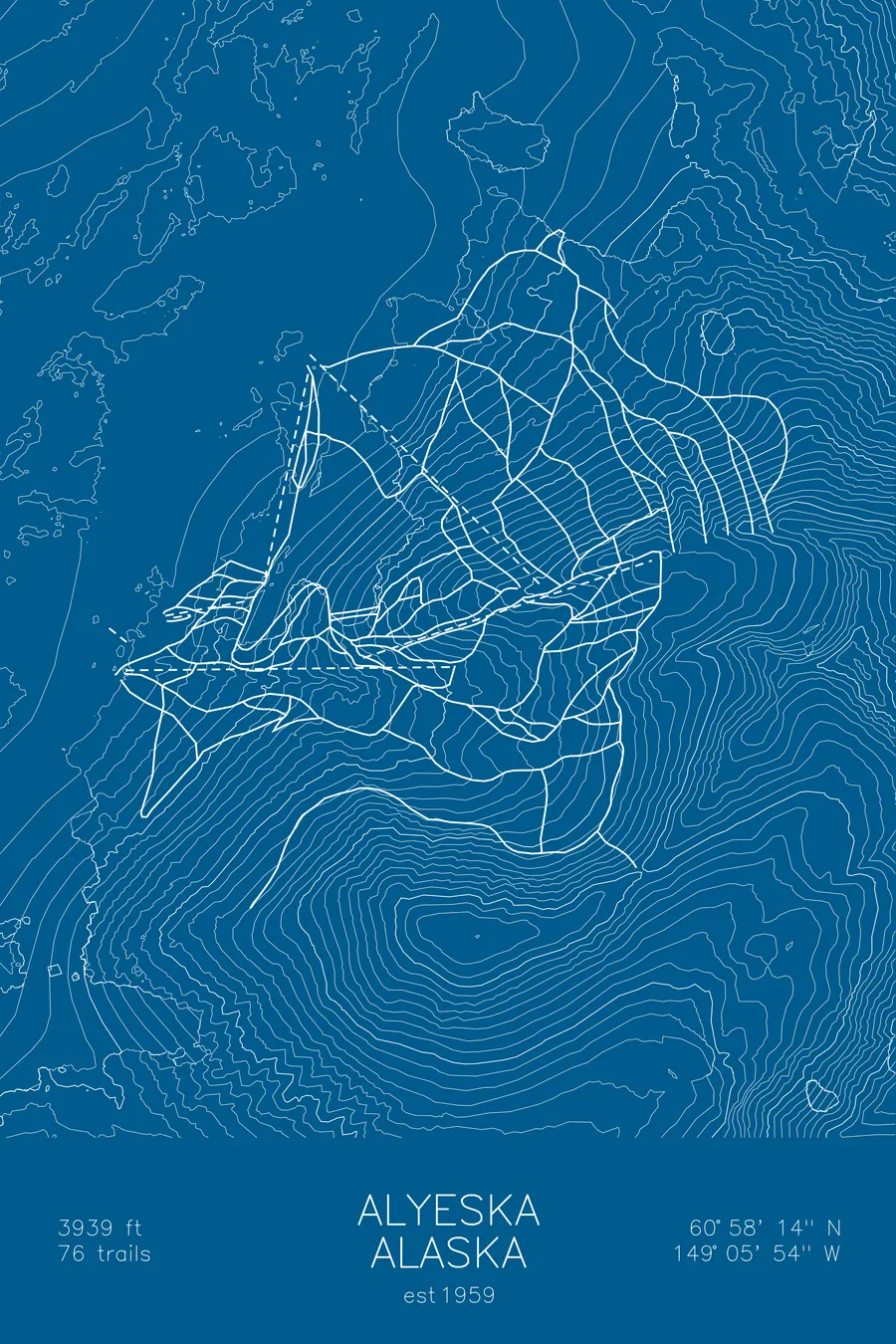 Alyeska, Blue colorway