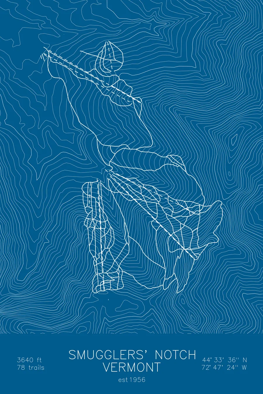 Smugglers' Notch, Blue colorway
