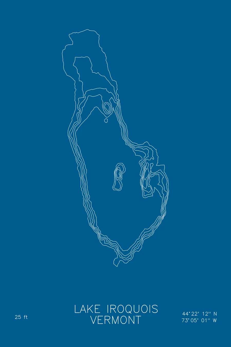 Lake Iroquois, Blue colorway