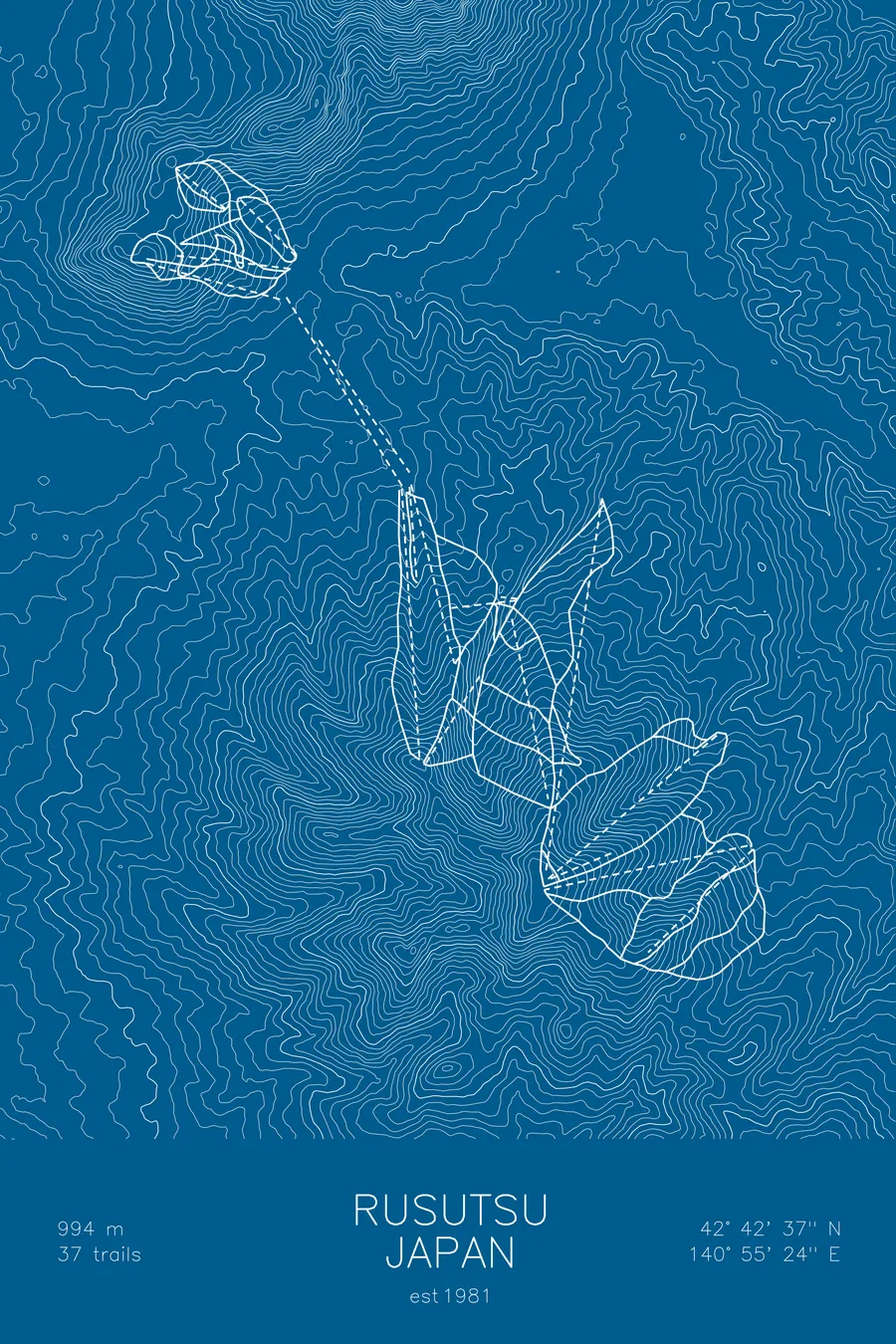 Rusutsu, Blue colorway