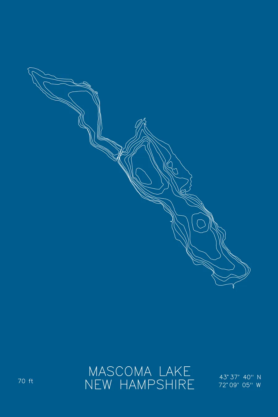 Mascoma Lake, Blue colorway