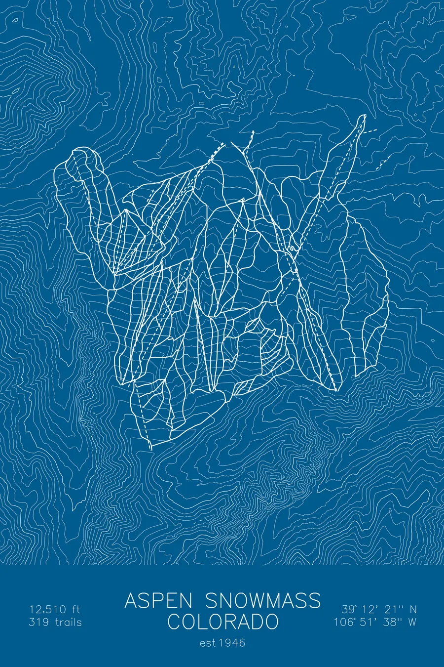 Aspen Snowmass, Blue colorway