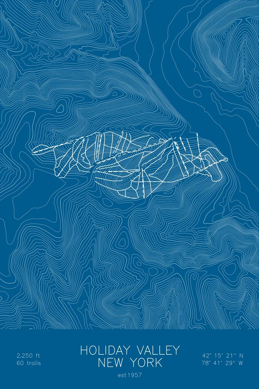 Holiday Valley, Blue colorway
