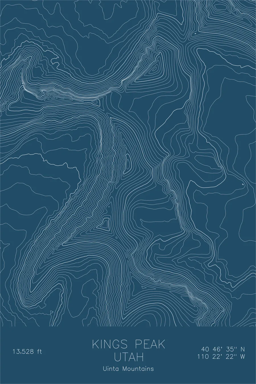 Kings Peak, Blue colorway