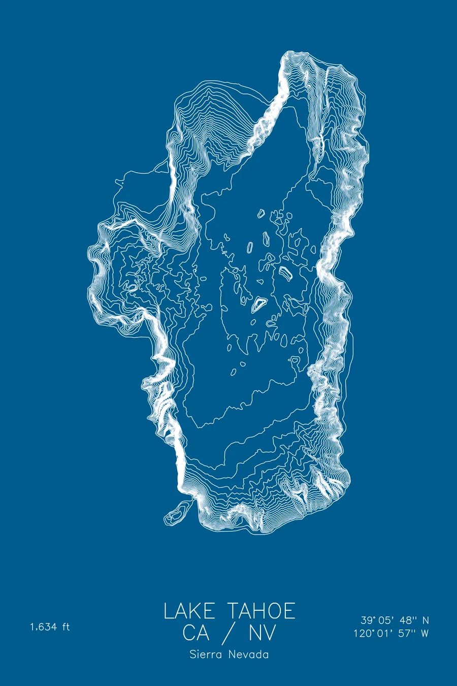 Lake Tahoe, Blue colorway