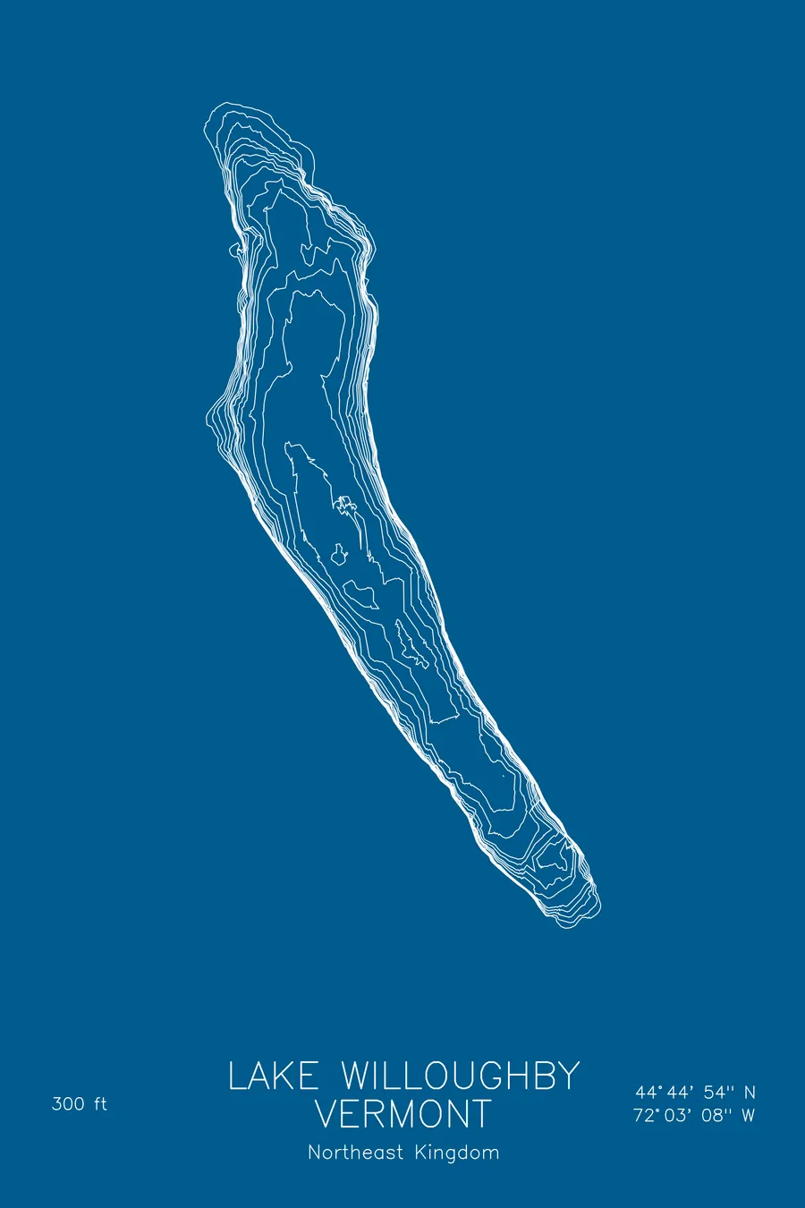 Lake Willoughby, Blue colorway