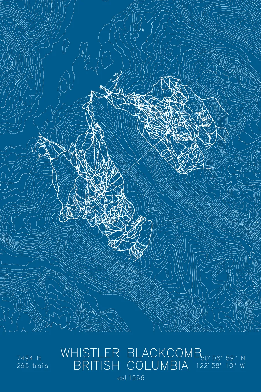 Whistler Blackcomb, Blue colorway
