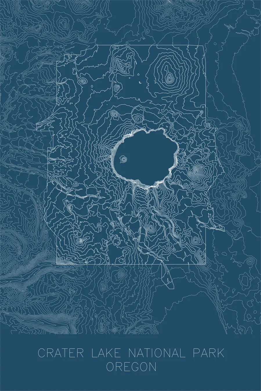 Crater Lake National Park — Blue