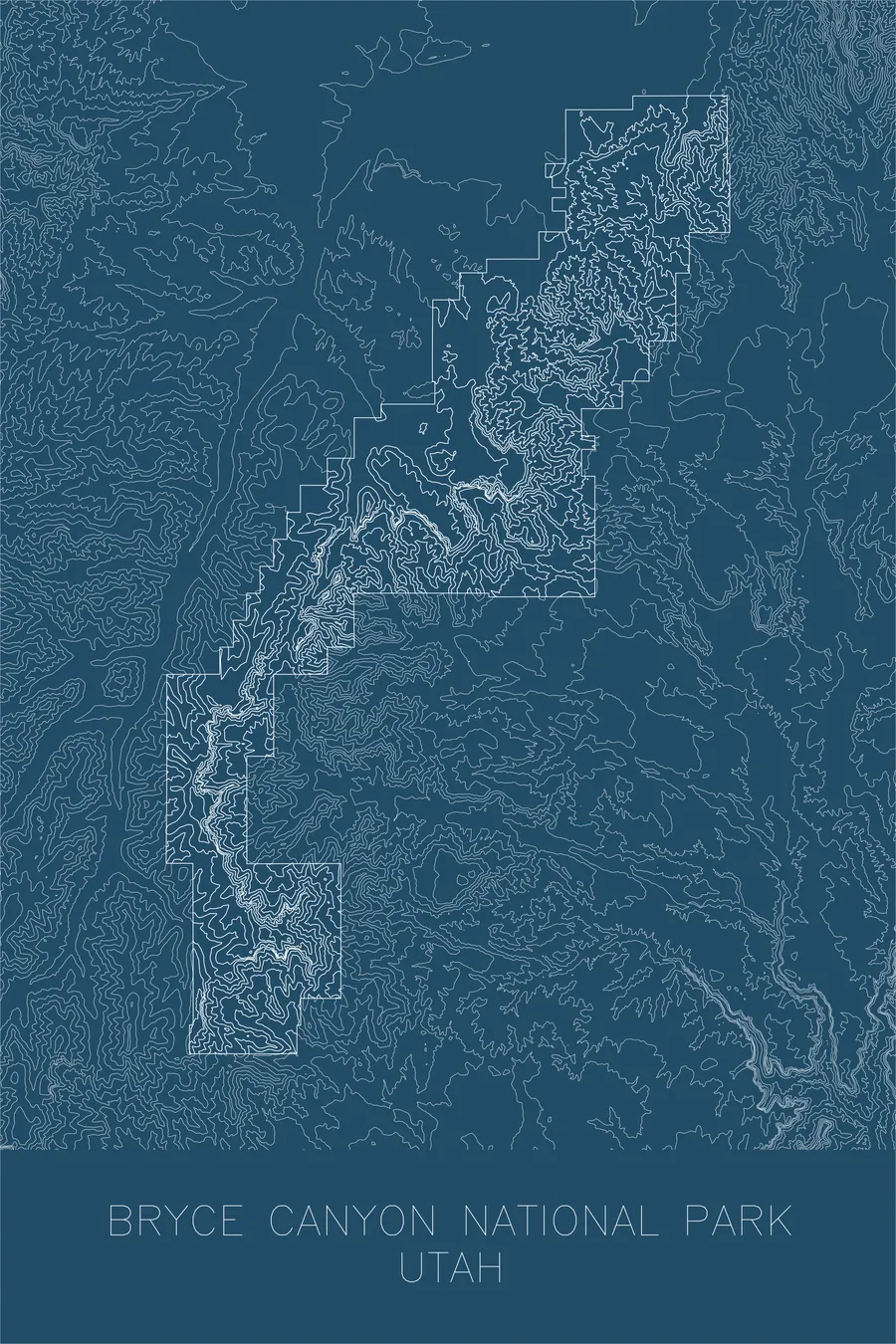 Bryce Canyon National Park — Blue