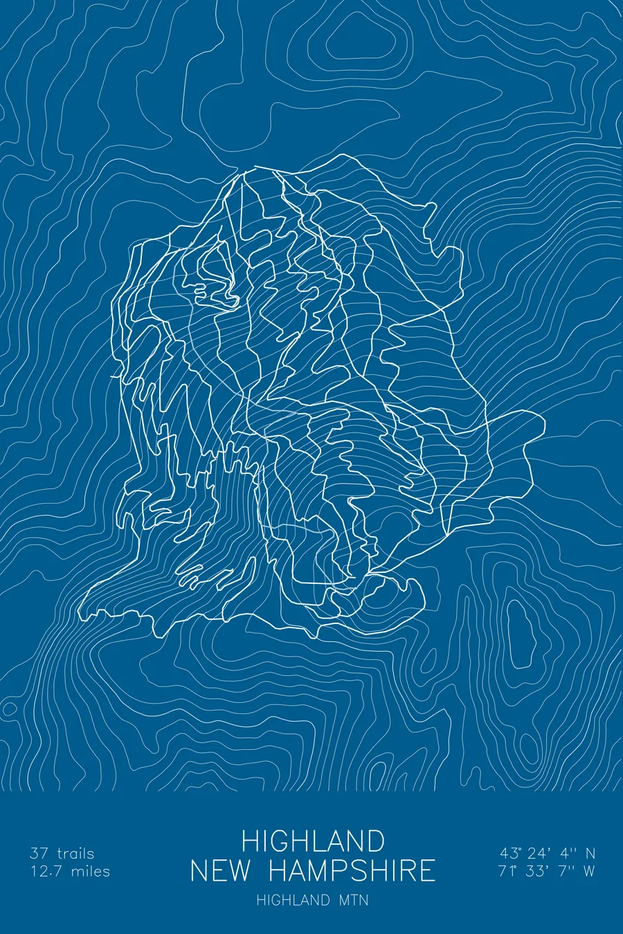 Highland, Blue colorway