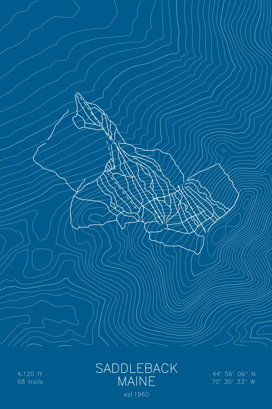 Saddleback, Blue colorway