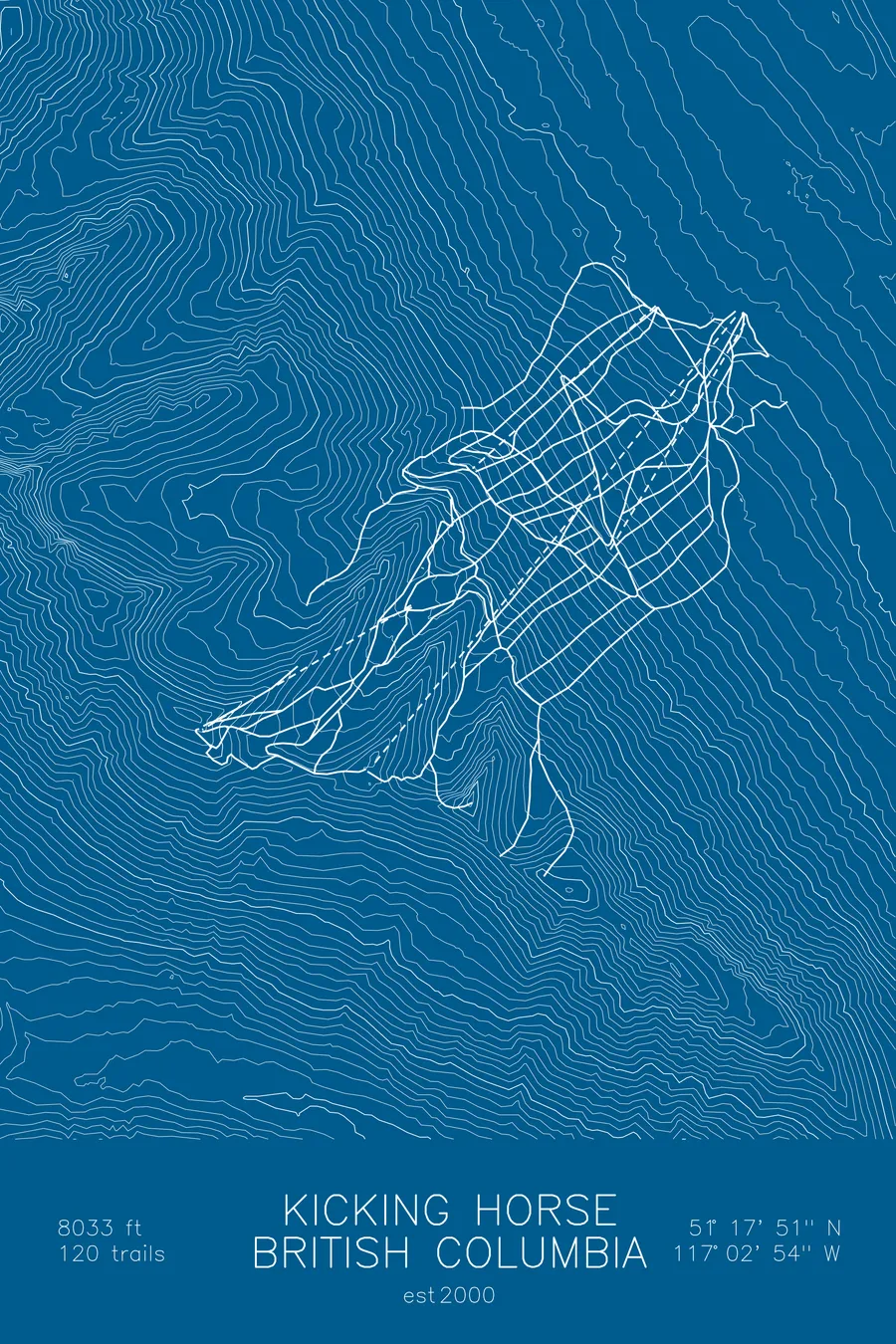 Kicking Horse, Blue colorway