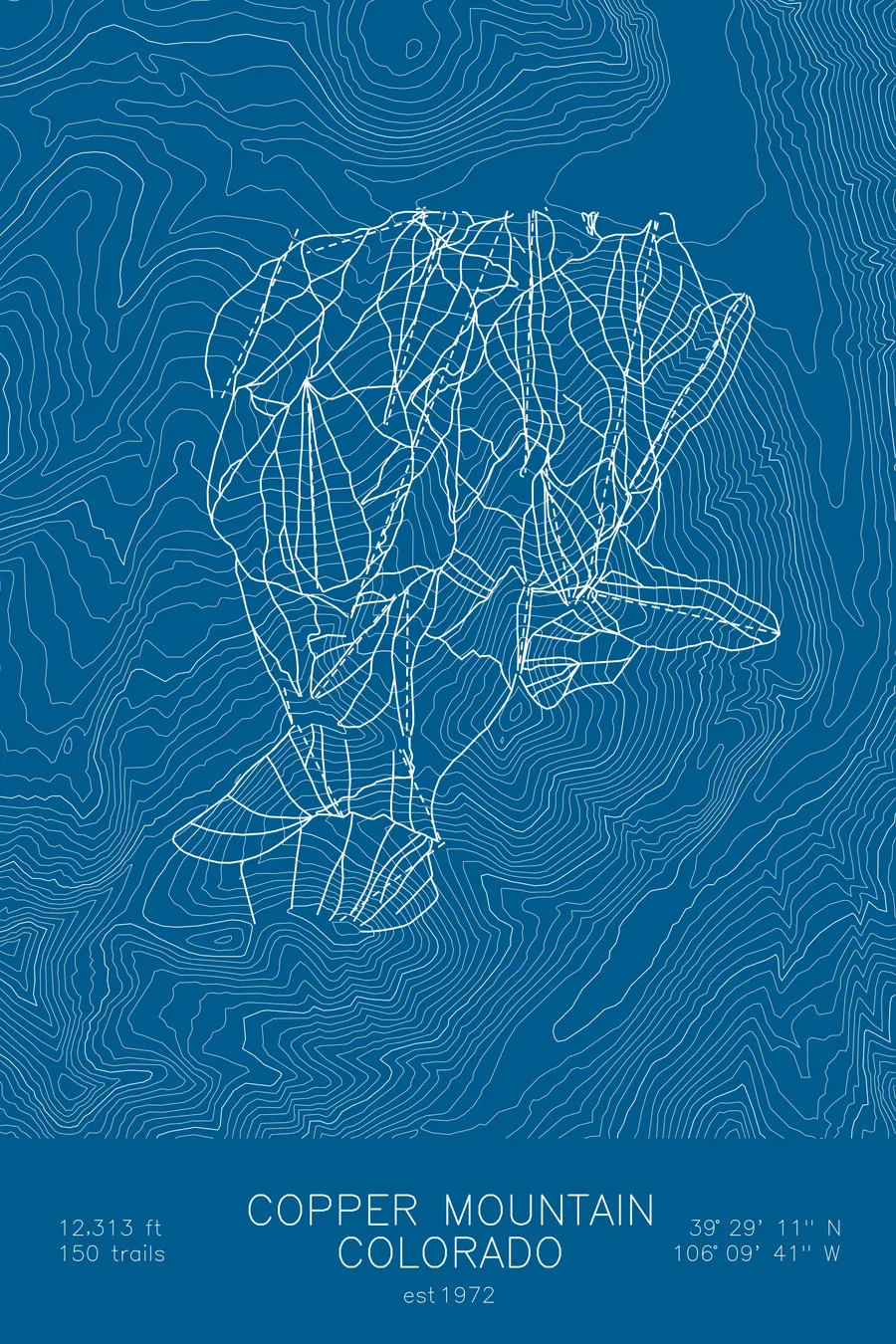 Copper Mountain, Blue colorway