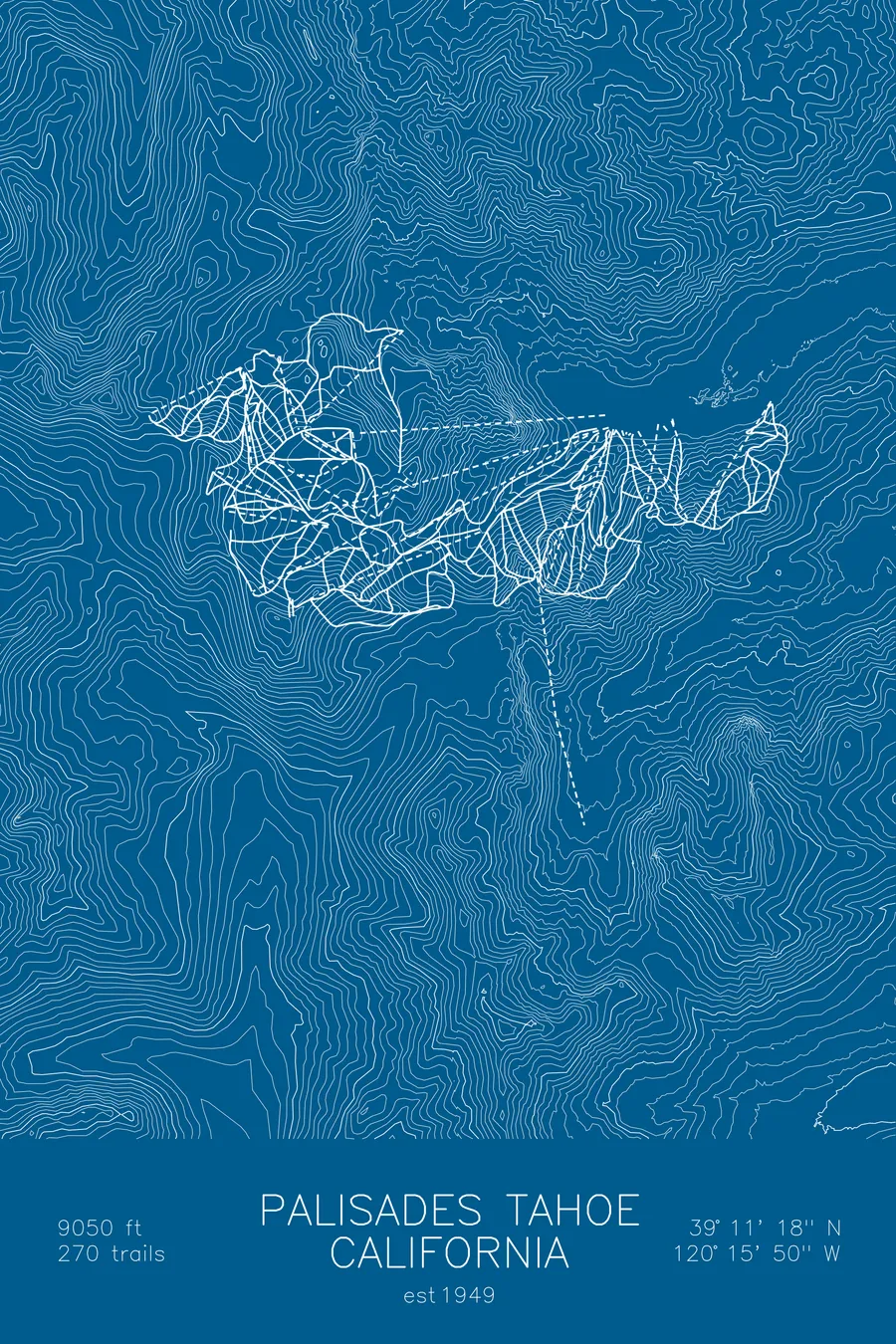 Palisades Tahoe, Blue colorway