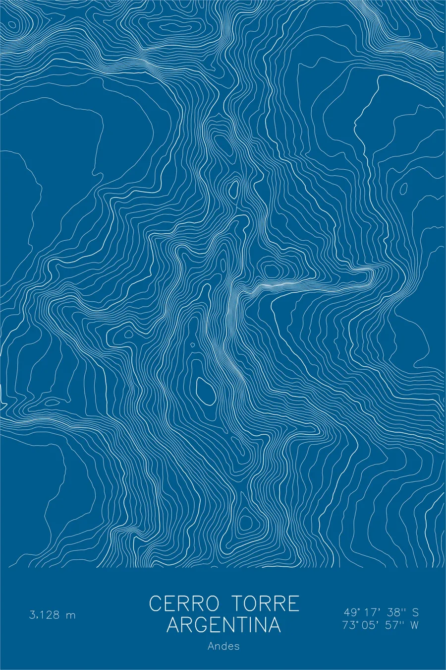 Cerro Torre, Blue colorway