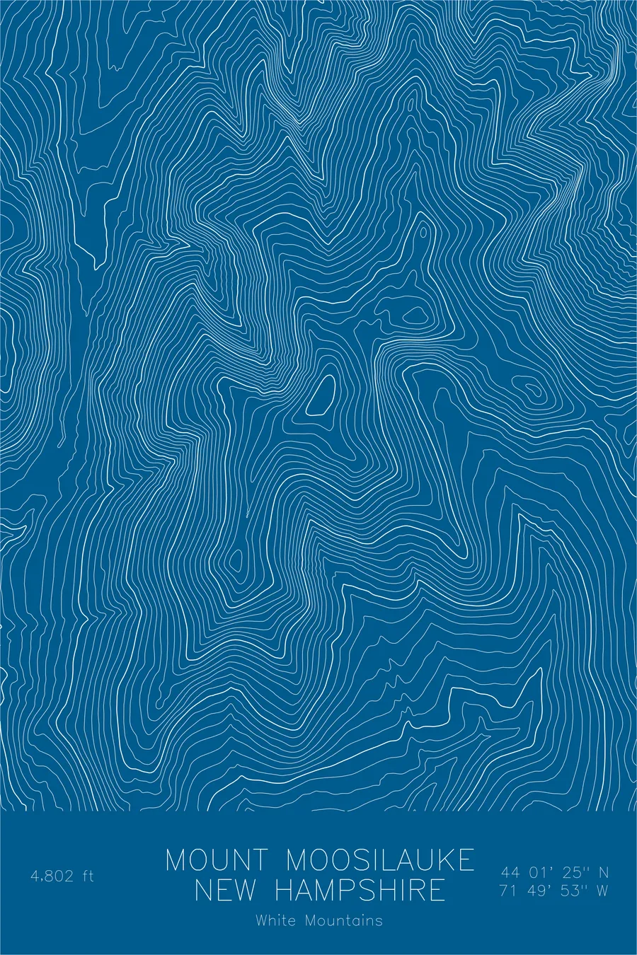 Mount Moosilauke, Blue colorway
