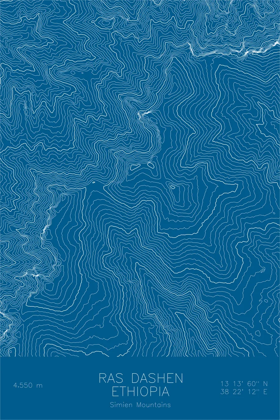 Ras Dashen, Blue colorway