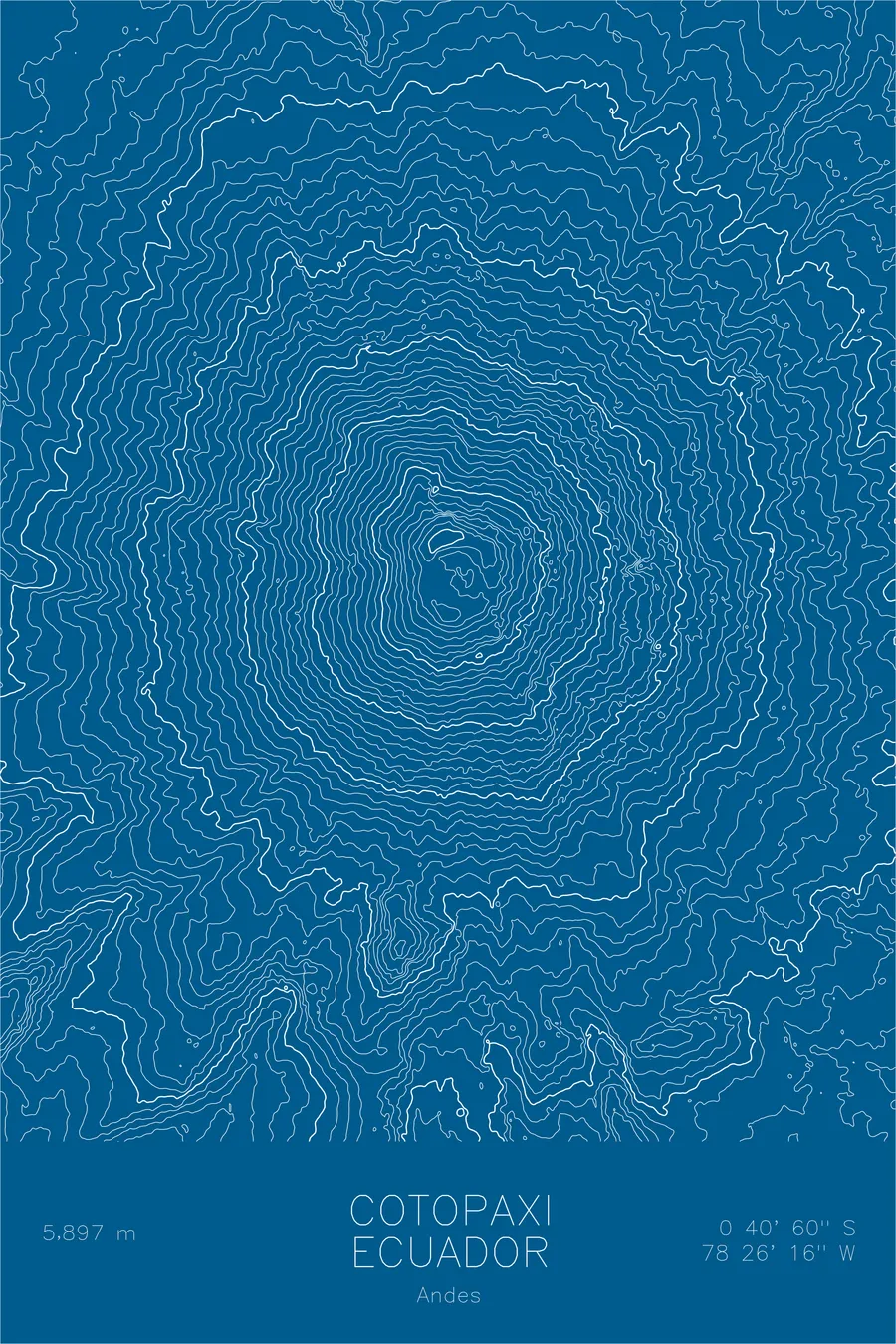 Cotopaxi, Blue colorway