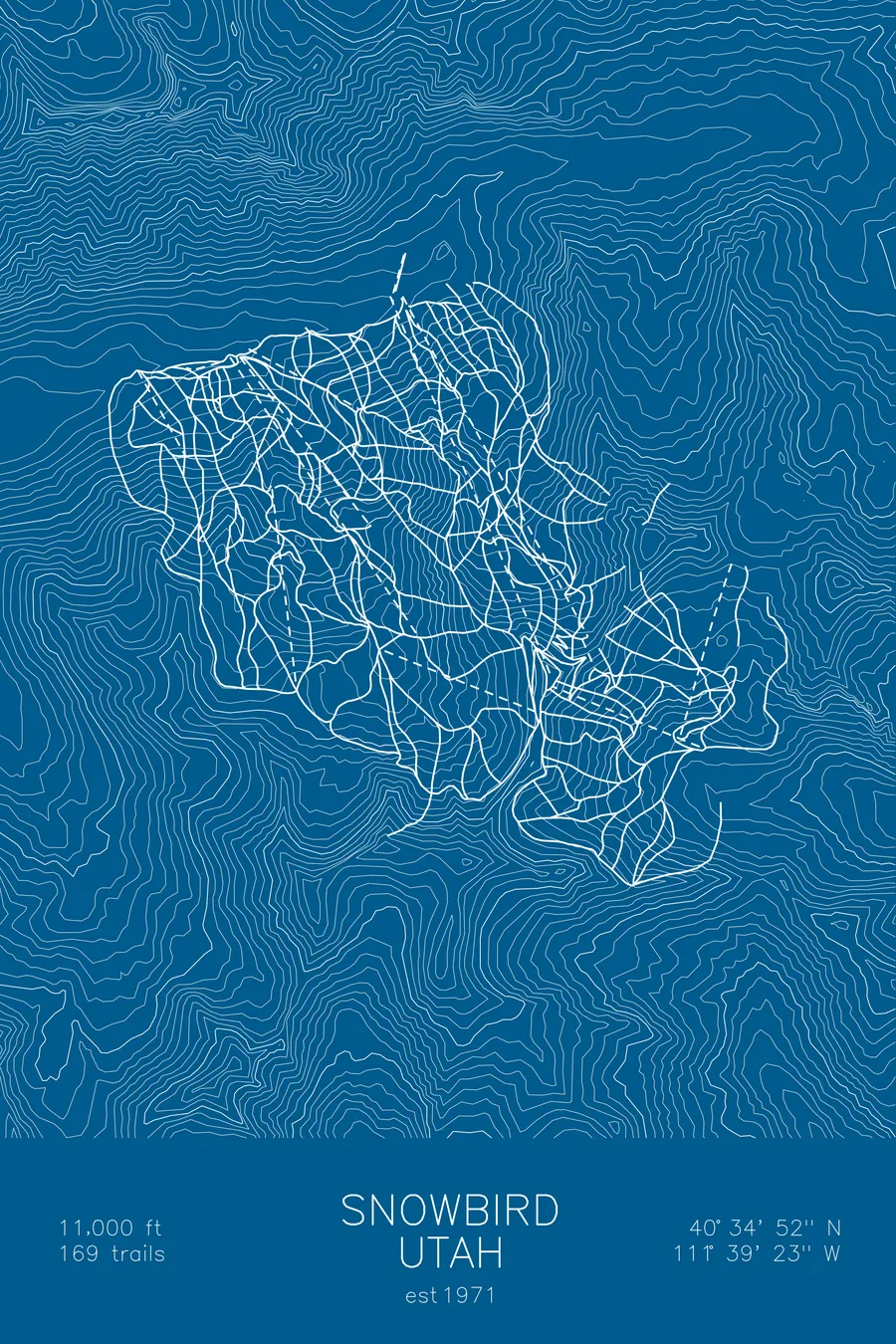 Snowbird, Blue colorway