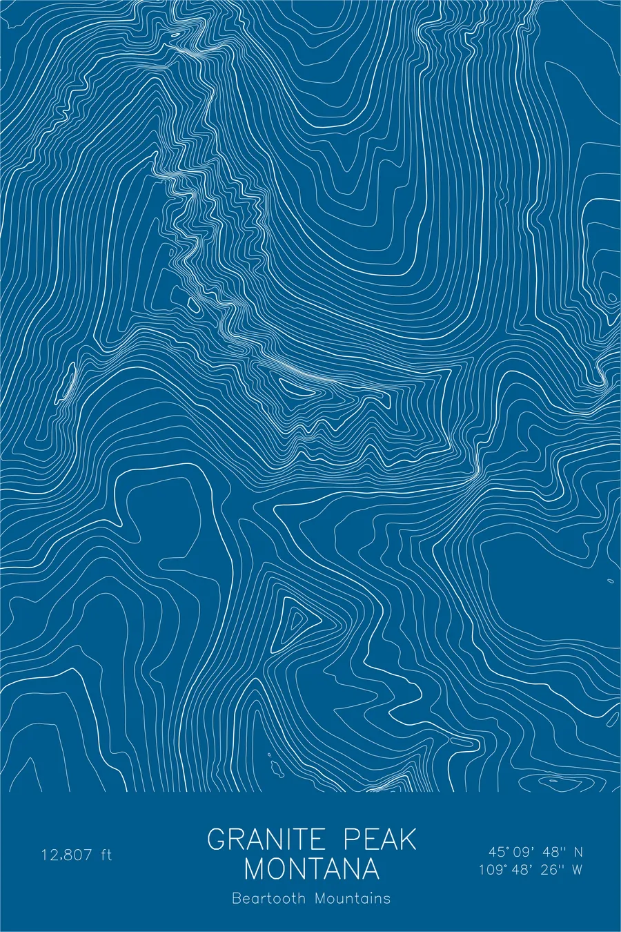Granite Peak, Blue colorway
