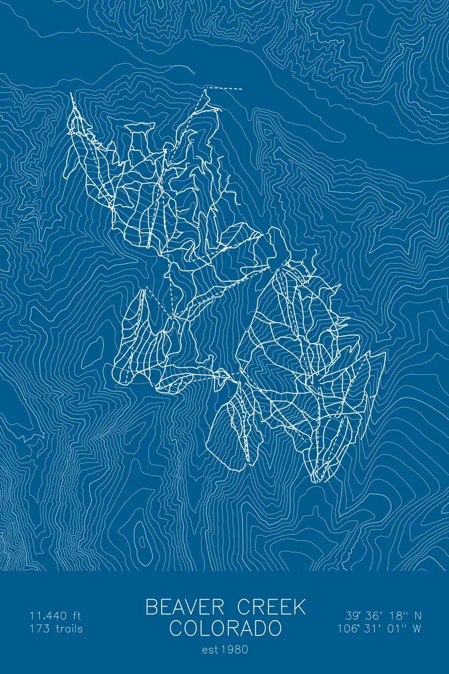 Beaver Creek, Blue colorway