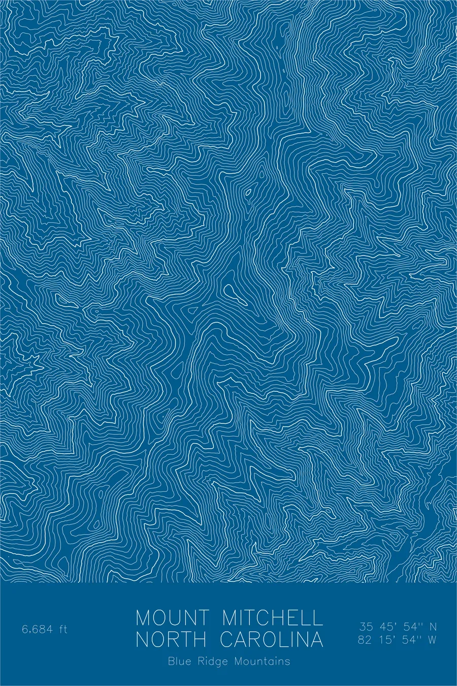 Mount Mitchell, Blue colorway