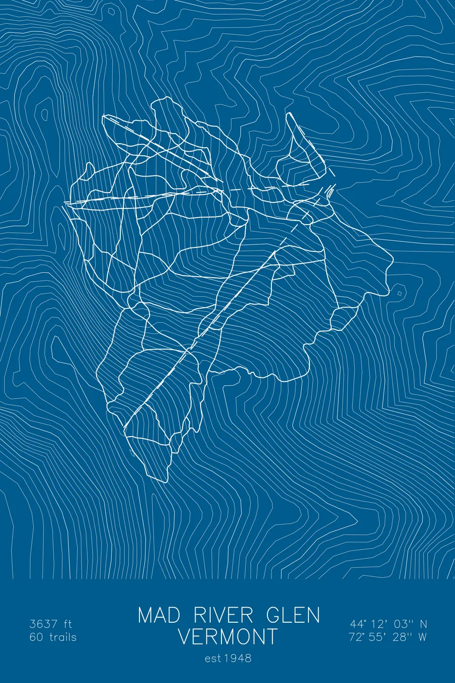 Mad River Glen, Blue colorway