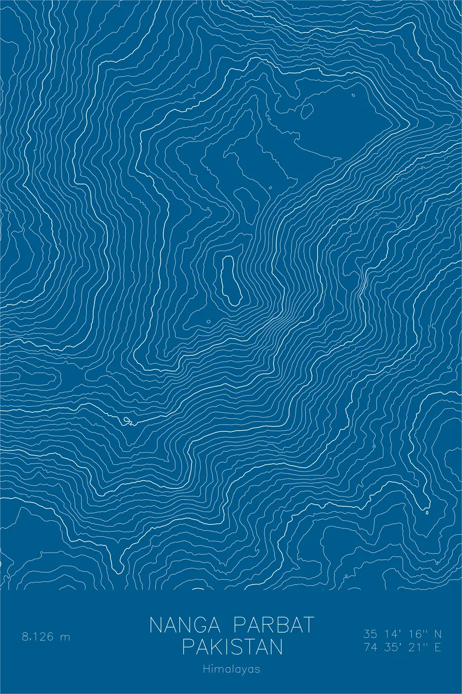 Nanga Parbat, Blue colorway