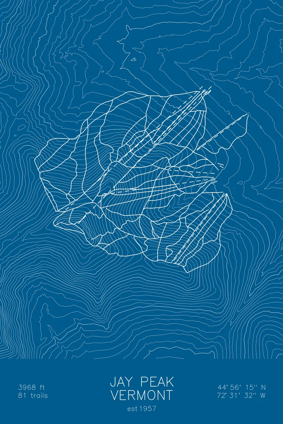 Jay Peak Resort, Blue colorway