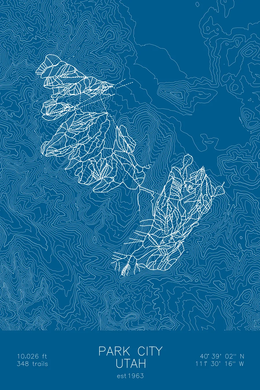 Park City, Blue colorway