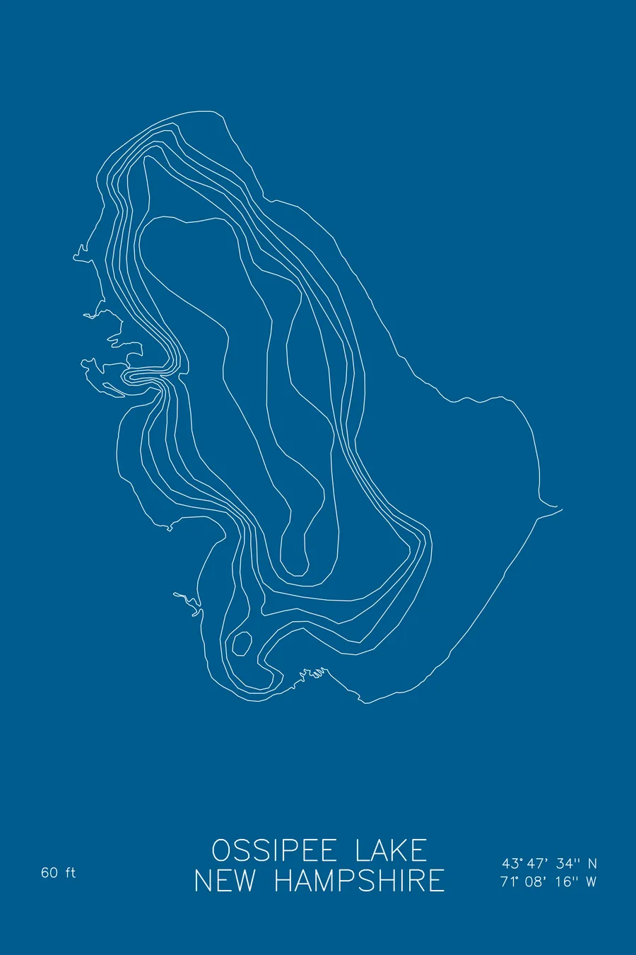 Ossipee Lake, Blue colorway