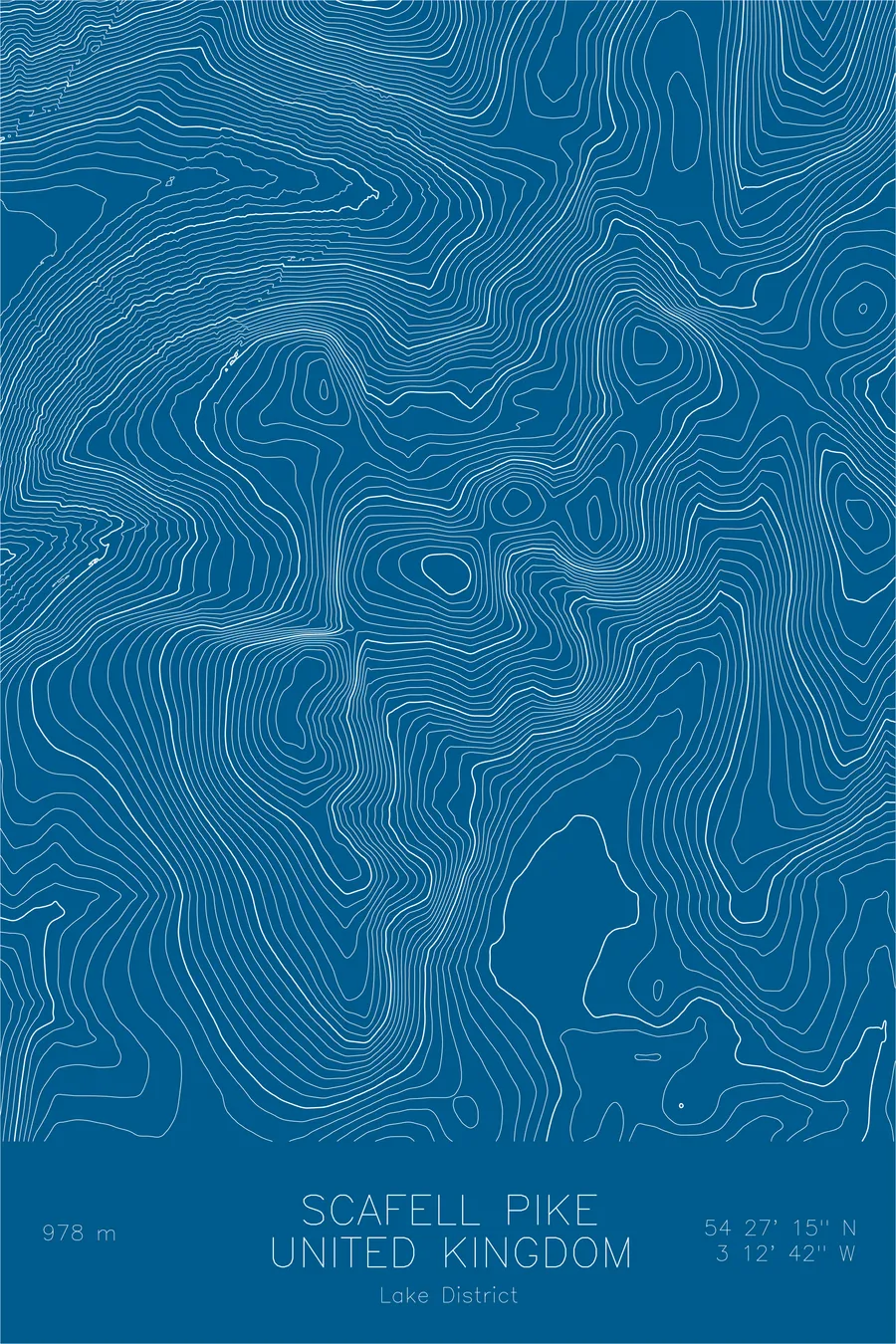 Scafell Pike, Blue colorway