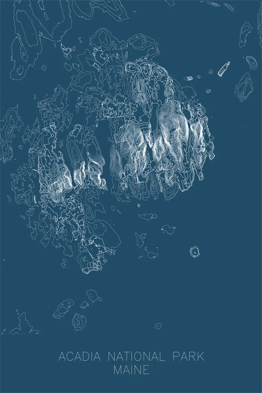 Acadia National Park — Blue