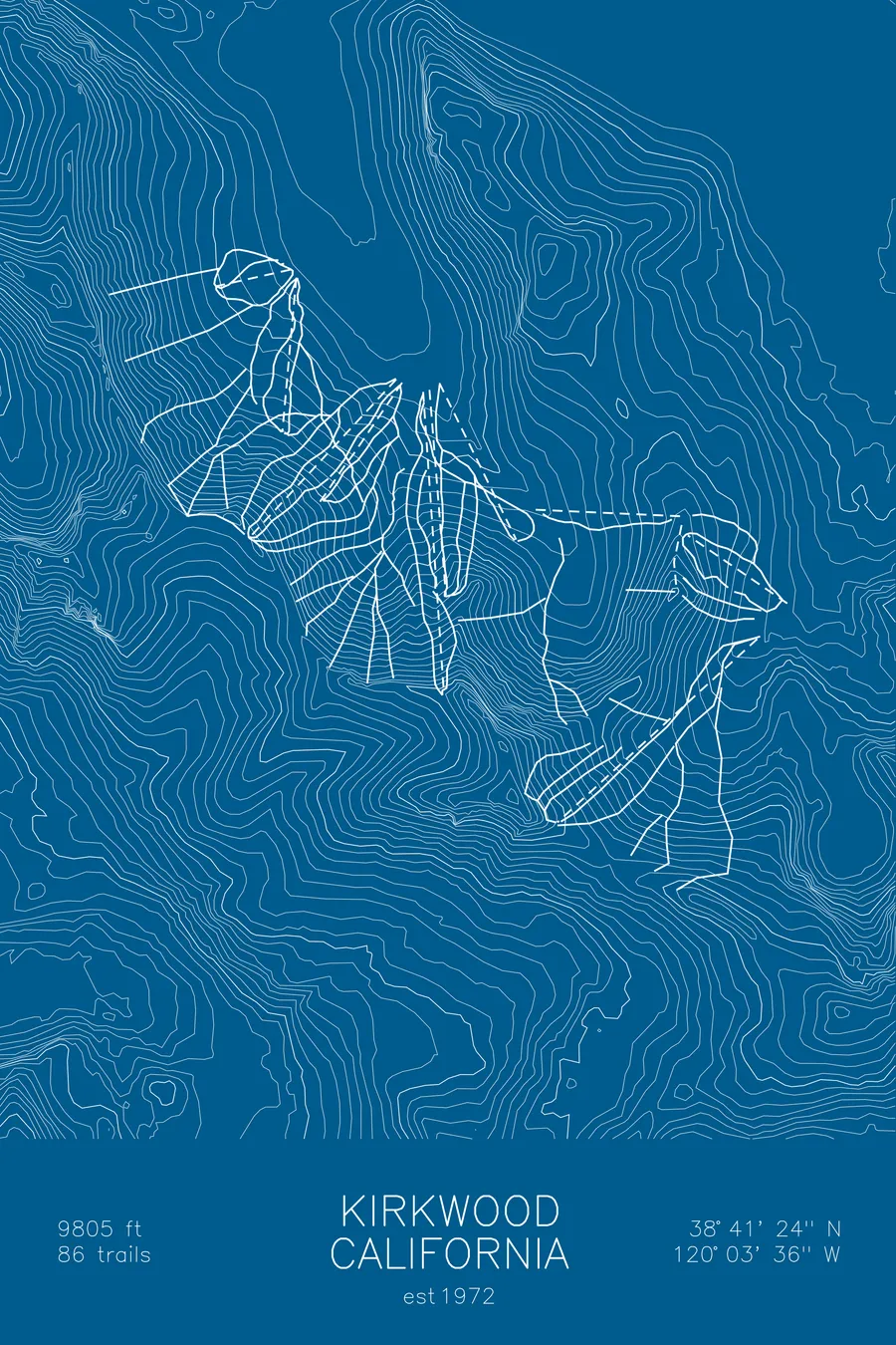Kirkwood, Blue colorway
