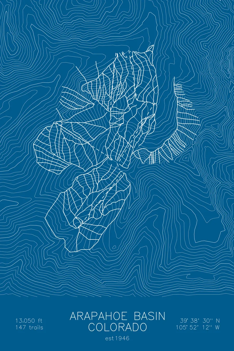 Arapahoe Basin, Blue colorway