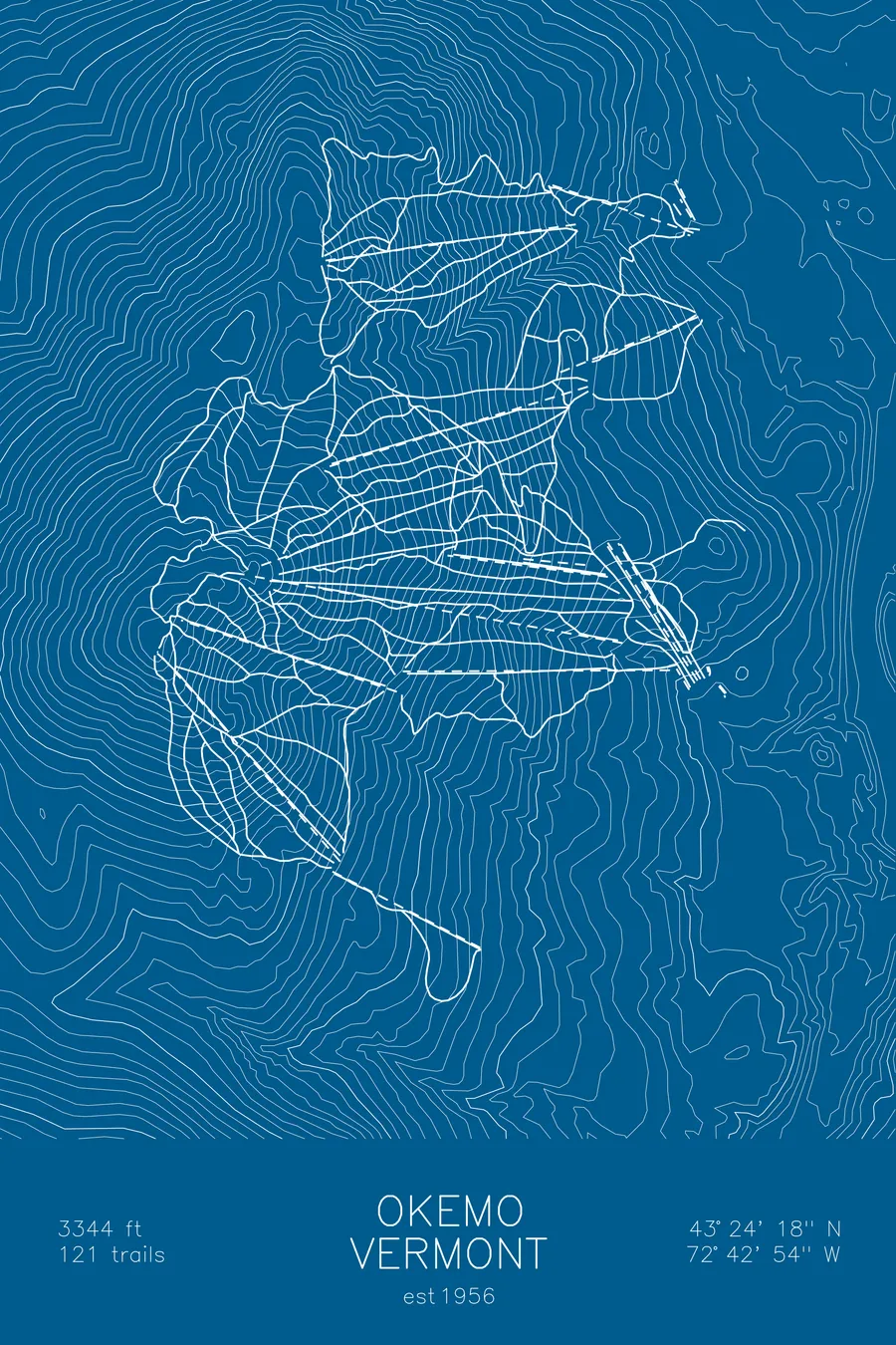 Okemo, Blue colorway