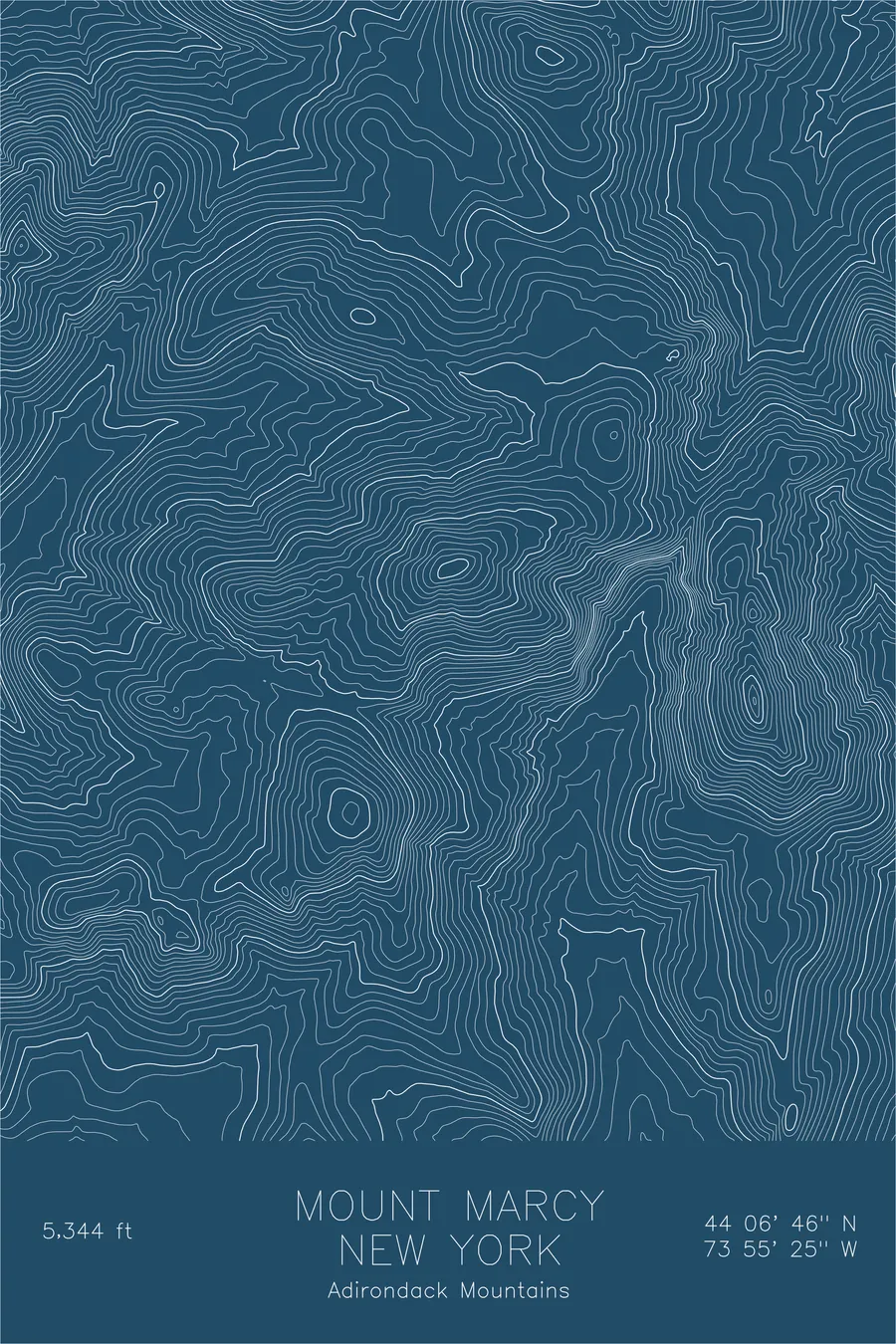 Mount Marcy — Blue