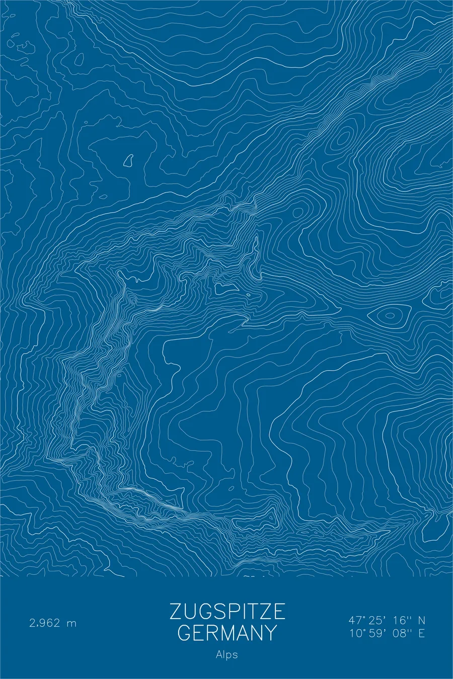 Zugspitze, Blue colorway
