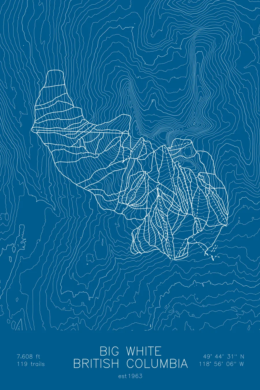 Big White, Blue colorway