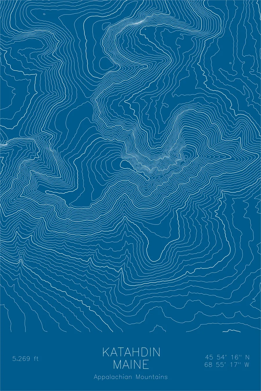 Katahdin, Blue colorway