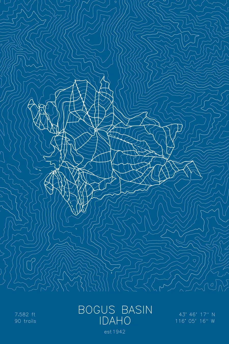 Bogus Basin, Blue colorway