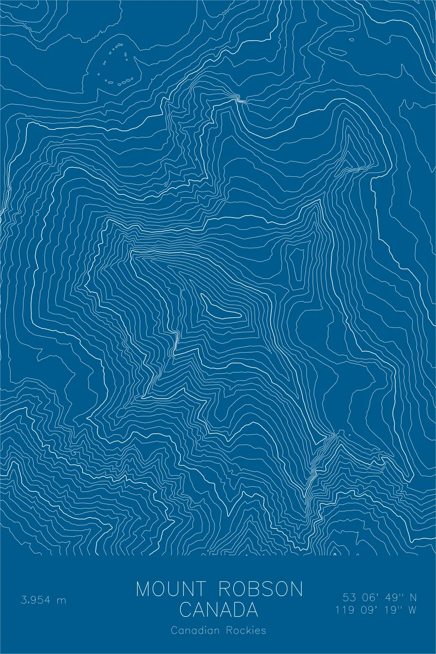 Mount Robson, Blue colorway
