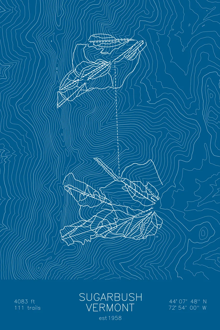 Sugarbush, Blue colorway